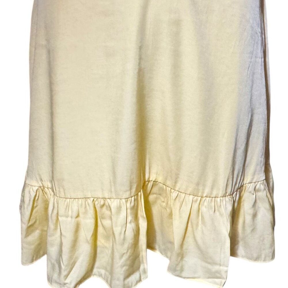 Mittoshop Yellow Ruched Spaghetti Strap Mini Dress | Smocked Back | NWT - Picture 14 of 14